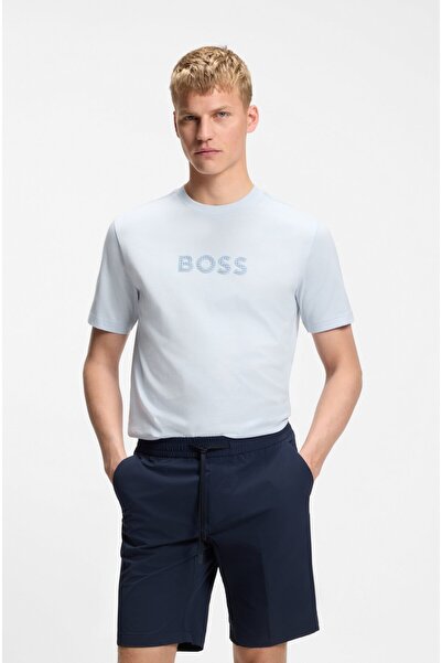 BOSS Logolu Pamuk Tişört