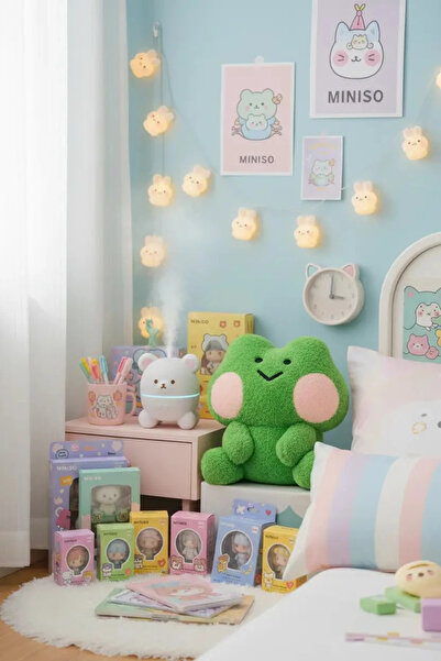 Miniso Minini Koleksiyonu 8 İnç Peluş Oyuncak (Lenini)