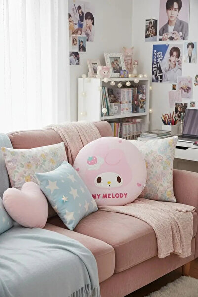 Miniso Sanrio Lisanslı My Melody Hafızalı 40 Cm Şekerleme Yastığı – PU Dolgul...