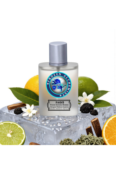 Frozen Alchemist Frozen Invictus (FA015) EDP 100ml for Men by | Fresh Marine Woody Fragrance | Grapefruit, Marine Notes & Amberwood | Long Lasting Eau De Parfum