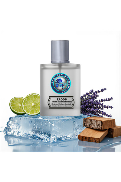 Frozen Alchemist Frozen Essential Men (FA006) Perfume EDP 100ml by | Fresh Aromatic, Fruity & Woody Scent | Long Lasting Eau De Parfum for Men