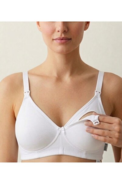 delis Comfortable Cotton nursing bra with quick release, 5825