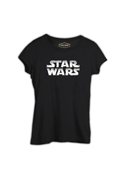 Lord T-Shirt Star Wars - Logo Metallic Black Women's T-Shirt