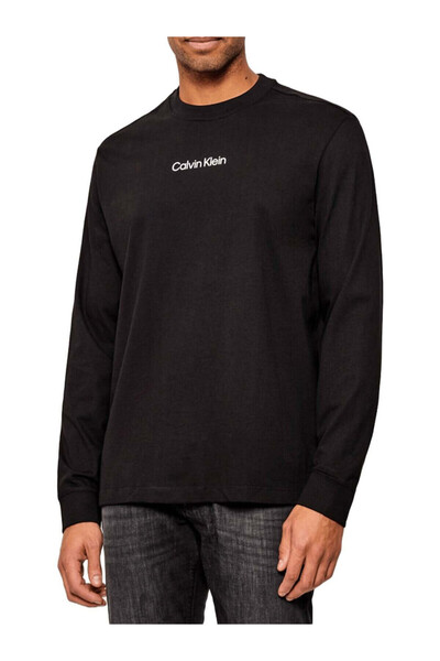 Calvin Klein Ανδρικό μπλουζάκι κανονικής εφαρμογής, 100% βαμβακερό, με στρογγ...