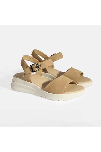 Desa Selinna Beige Women's Desacomfort Leather Sandals