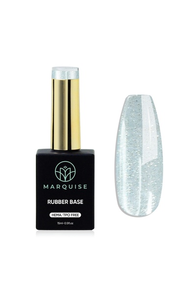 delis Rubber Base HEMA/TPO FREE, Marquise, Shimmer CBB115, 15 ml