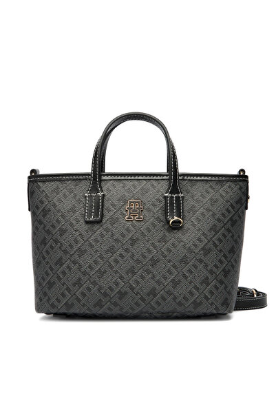 Tommy Hilfiger Γυναικεία μαύρη τσάντα ώμου (AW0AW17717-BDS)