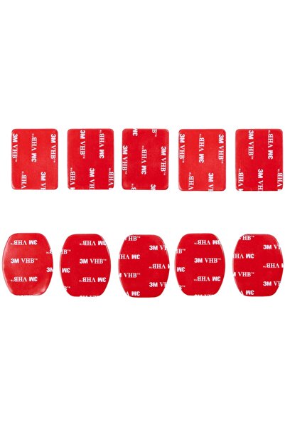 EKEN Sjcam GoPro Compatible 5 Flat 5 Sloping 3m Adhesive Tape