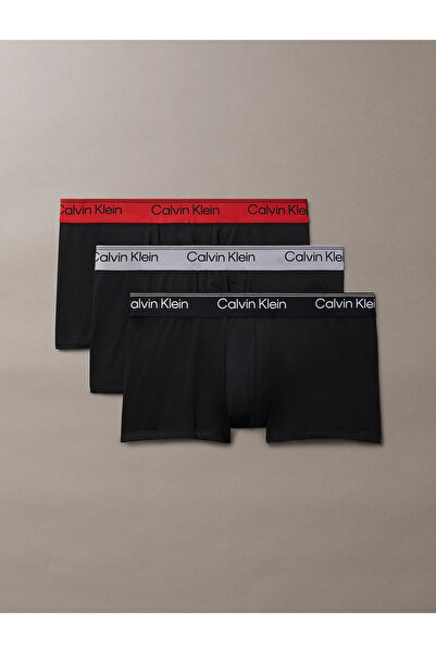 Calvin Klein Ανδρικά πολύχρωμα μποξεράκια 3 τεμαχίων με λογότυπο και ελαστική...