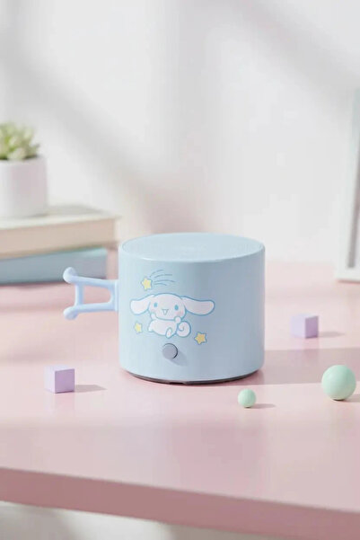 Miniso Sanrio Lisanslı Cinnamoroll Taşınabilir Metal Kablosuz Hoparlör