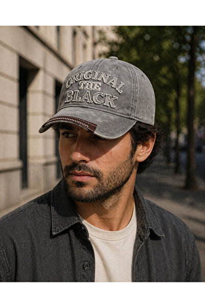 Zeramine 2024 Το Μαύρο Vintage Καπέλο Μπέιζμπολ με Παλαιωμένη Όψη