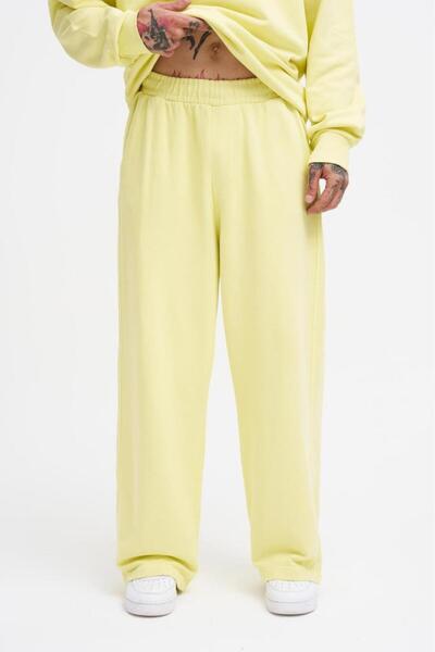 Machinist Ανδρικό παντελόνι φόρμας Basic Baggy που πλένεται, ανοιχτό κίτρινο