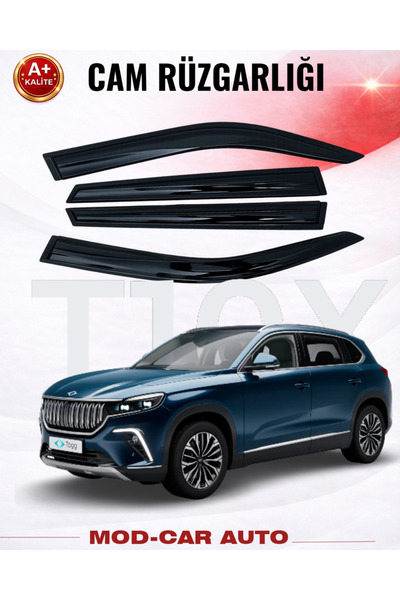 MODxAUTO TOGG T10X ARACA ÖZEL PREMİUM CAM RÜZGARLIĞI A+ (PİANOBLACK)