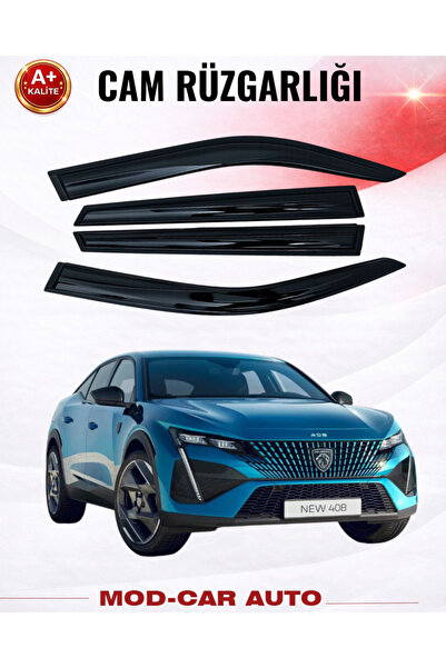 MODxAUTO PEUGEOT 408 2023+ ARACA ÖZEL PREMİUM CAM RÜZGARLIĞI A+ (PİANOBLACK)