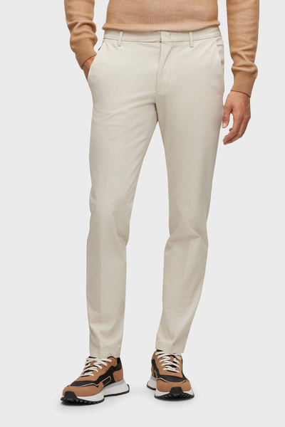 BOSS Kaito1_t Streç Pamuklu Normal Bel Slim Fit Pantolon Erkek Pantolon 50487...