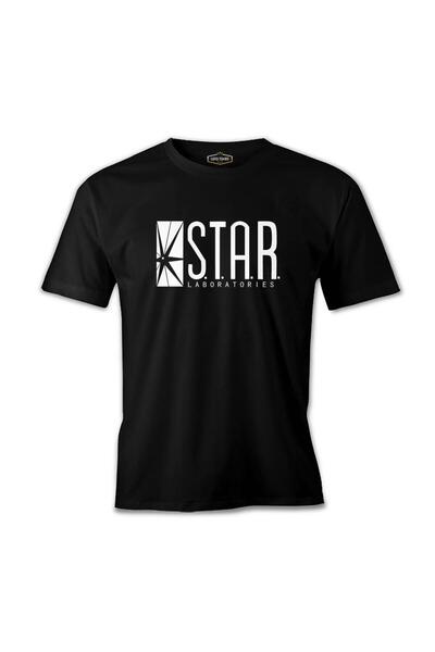 Lord T-Shirt Flash - S.T.A.R. Laboratories Black Men's Tshirt