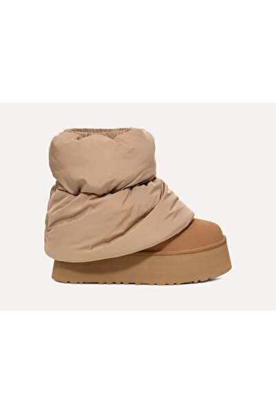 UGG Γυναικείες κάλτσες από νεοπρένιο με σουέτ τακούνι και επένδυση, μπότες κα...