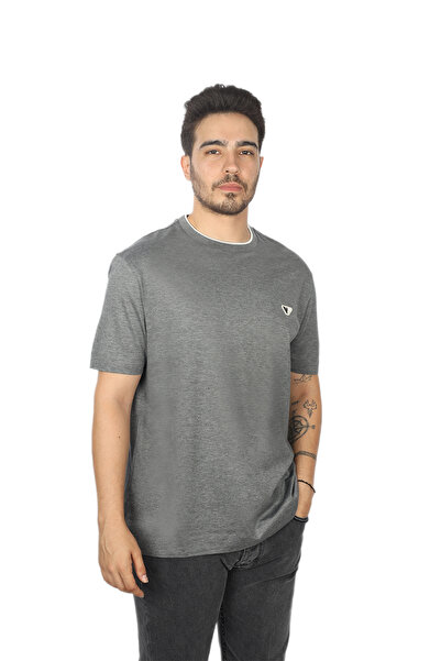 Emporio Armani Ανδρικό T-shirt με λογότυπο μάρκας, κανονική εφαρμογή, βαμβακε...