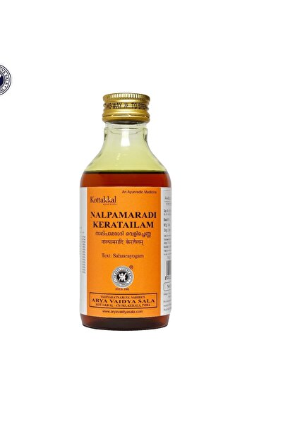 Kottakkal ayurveda Kunkumadi & Nalpamaradi Kera Thailam Skin Glow Combo Pack of 2 Kottakkal [ 10 ml and 200ml pack of 2]