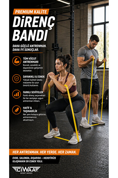 CIWAA Cwa-2055 Λάστιχο αντίστασης από λάτεξ 21 χιλ.