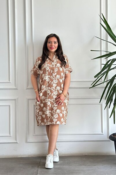 yb yağmur butik Κεντημένο φόρεμα μουσελίνας