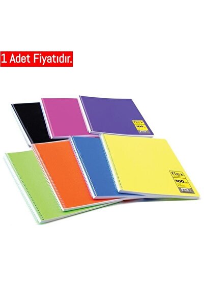 Umur Σπειροειδές Σημειωματάριο My Note Flex Neo Plastic Cover 40-4 Φύλλα