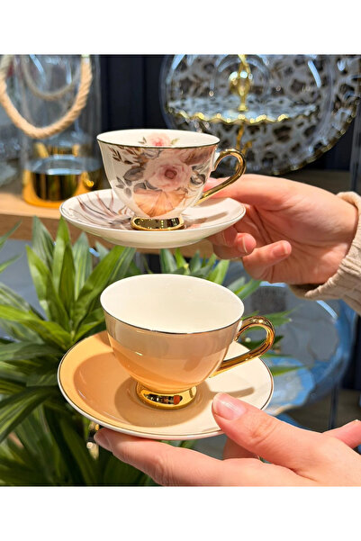 Solena Porselen Coffee Cup Set for 6