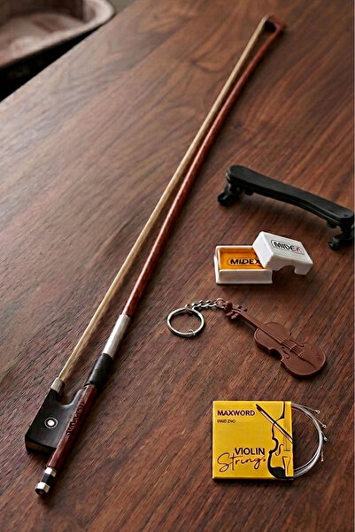 Maxword MVB-440-PAK PRO 4/4 Επαγγελματικό Φιόγκο Βιολιού από ξύλο Βραζιλίας Π...