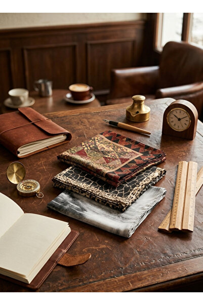 AFVENTE Πέισλι, Γεωμετρικό, Μαρμάρινο Σχέδιο Μαλακό Σάλι Βαμβάκι Αγοράστε 3 Π...