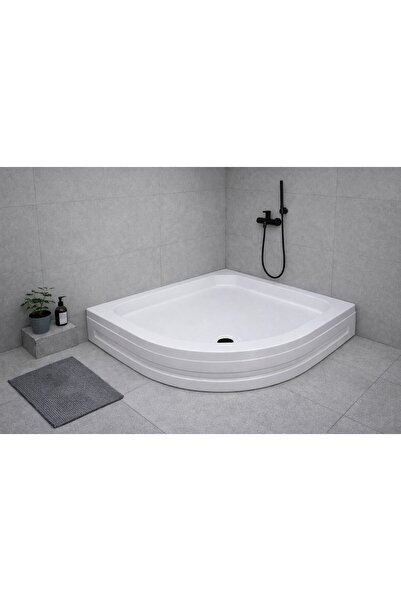 vendor store 120x120 Oval Panelli ve Ayaklı Akrilik Duş Teknesi