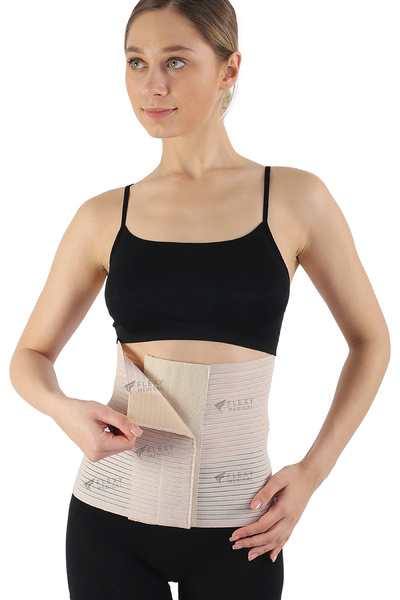 Flexy Medical Karın Korsesi - Lohusa, Doğum Sonrası, (BEL INCELTME) Sezeryan, Ağrı Önleme.
