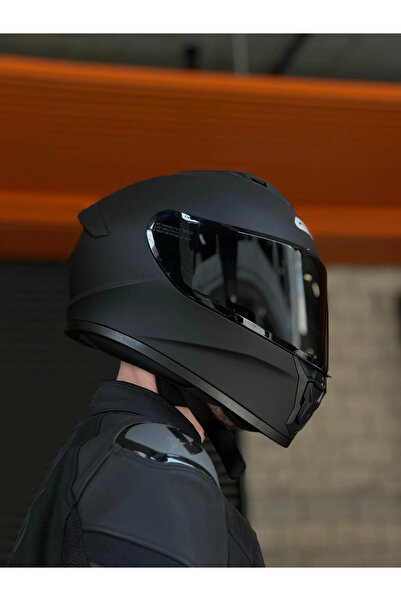 Givi 50.X MAT SİYAH KASK (SİYAH VİZÖR)