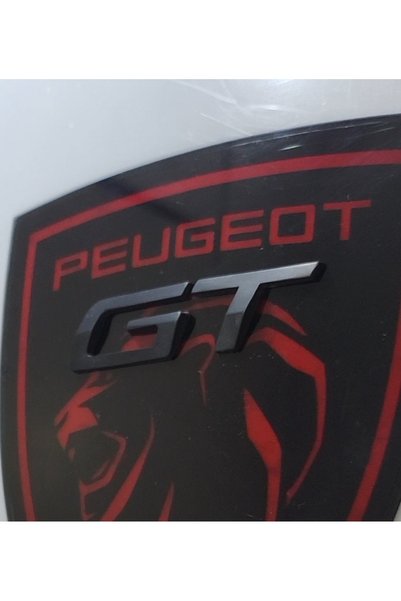 Edesign Peugeot 2008 Gt Side Lettering Logo (Triangle Shape)
