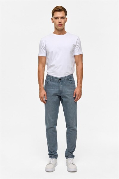 SÜVARİ Gri Denim Pantolon