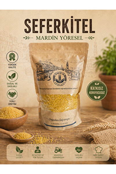 Ömer'in Yöresel Hasadı Mardin Geleneksel Seferkitel 1 kg Doğal ve Katkısız