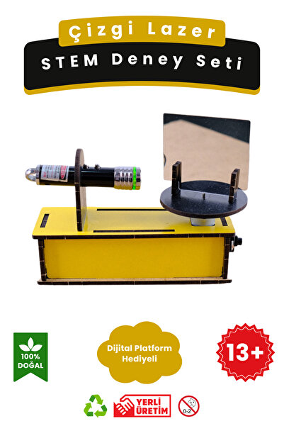 Lapin Deney Atölyesi Çizgi Lazer – Kendin Yap Stem Bilim ve Deney Seti - DIY ...