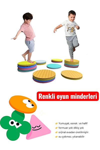 AFFECTİONE Oyun Ve Işaret Daireleri el ayak beceri koordinasyon eğitici oyun ...