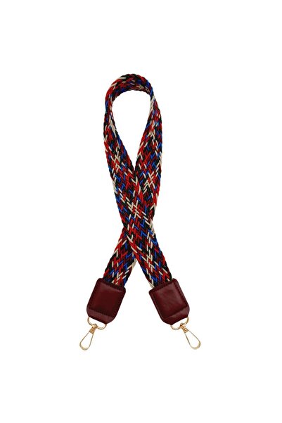 Nusrat Bilişim Bag Accessory Ledi Supra Knitted Model Claret Red Color Leathe...
