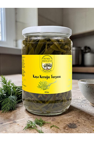 DUYGU HANIM'IN ÇİFTLİĞİ Kaya Koruğu Turşusu 650 Gr (Mezelik)