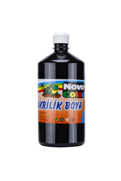 Nova Color Akrilik Boya 1 KG Siyah NC-226