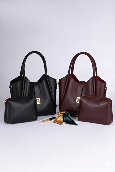 macsoo 2 ΤΕΜΑΧΙΑ ΜΑΥΡΗ ΜΠΟΡΔΟ ΤΣΑΝΤΑ ΓΥΝΑΙΚΕΙΑ ΤΣΑΝΤΑ ΜΕ ΕΞΤΕΡΙΚΗ ΚΛΕΙΔΑΡΙΑ Μ...