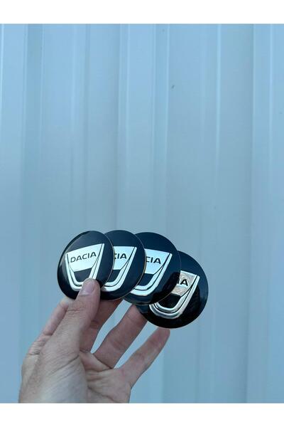OEM DACİA Logolu Alüminyum Dış Kaplama Jant Göbeği Arması Yapıştırma 56 Mm 4 ...