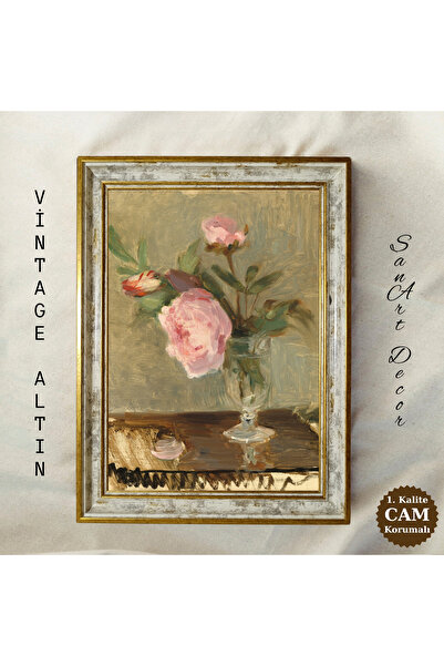 Sanart Vintage ζωγραφική με κορνίζα, ζωγραφική με λάδι, ζωγραφική με κορνίζα,...