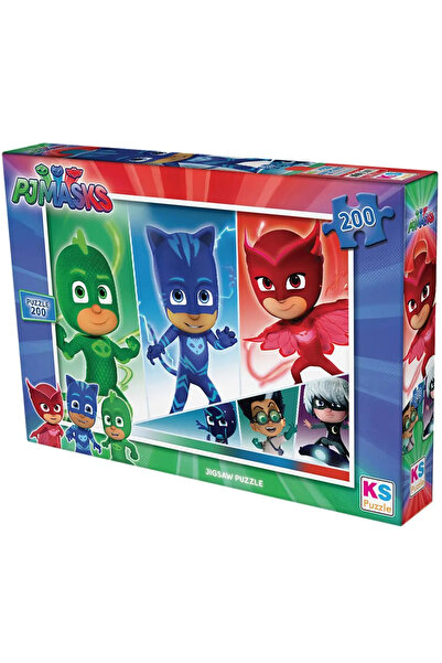 Ks Games Puzzle 200 Parça Pjmasks 113