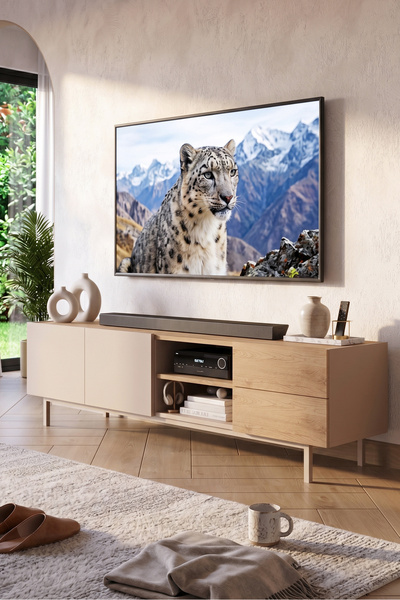 Yurudesign Sedra Tv Ünitesi Sehpası 2 Kapaklı 2 Çekmeceli Ahşap Ayaklı 180cm ...