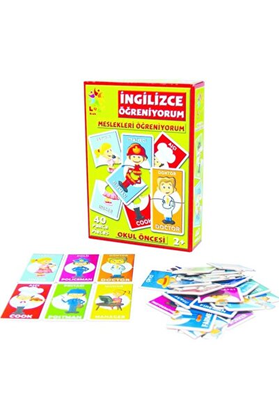 LAÇO I'm Learning English Professions Cards