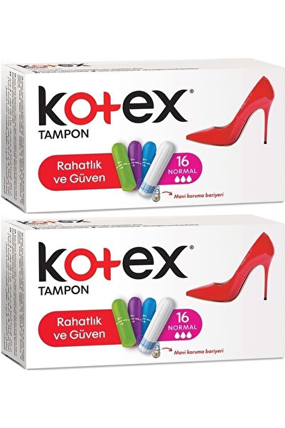 Kotex Tampon Normal 32 Li Set (2PK*16)
