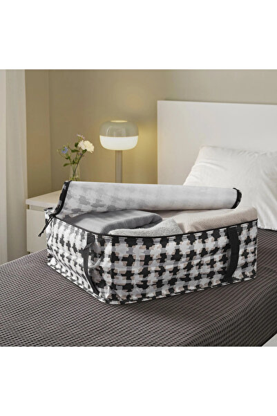 IKEA χιονάτη, λευκή Μαύρη 55x49x19 εκ.