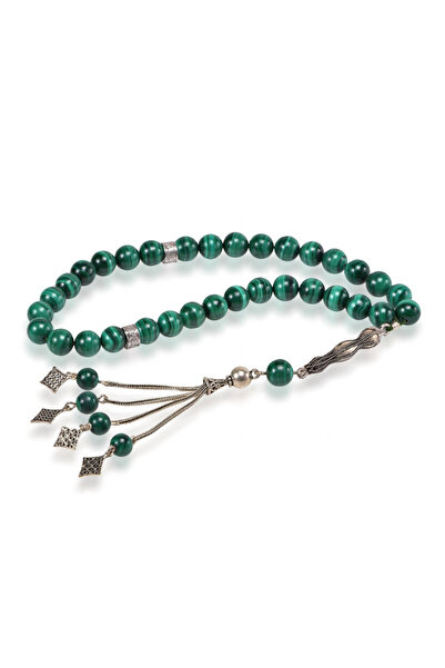 OEMS Malachite Stone Prayer Beads