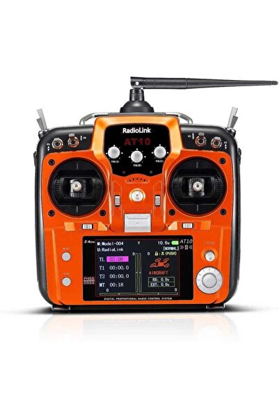 Genel Markalar AT10II 2.4GHz 12 Kanal Kumanda ve R12DS Alıcı